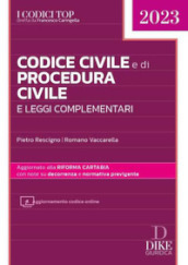 Codice civile e di procedura civile e leggi complementari. Con aggiornamento online