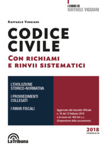 Codice civile con richiami e rinvii sistematici - Raffaele Viggiani | 