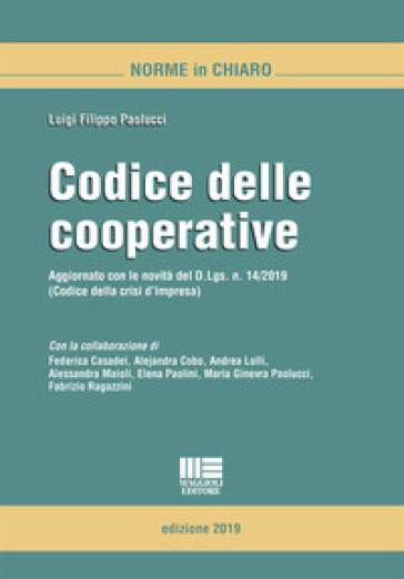 Codice delle cooperative - Luigi F. Paolucci