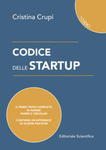 Codice delle startup - Cristina Crupi