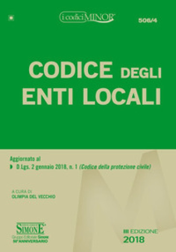 Codice degli enti locali. Ediz. minore