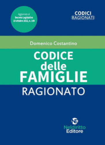 Codice delle famiglie ragionato - Domenico Costantino