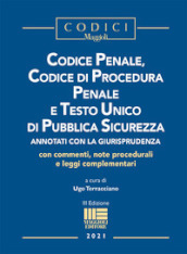 Codice penale, codice di procedura penale e Testo Unico di pubblica sicurezza
