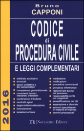 Codice di procedura civile e leggi complementari