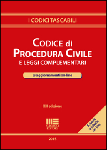 Codice di procedura civile e leggi complementari