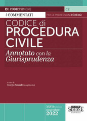 Codice di procedura civile. Annotato con la giurisprudenza