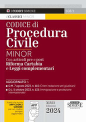 Codice di procedura civile. Ediz. minor. Con app