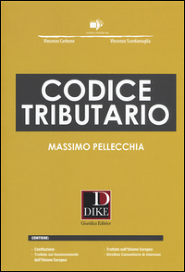 Codice tributario - Massimo Pellecchia