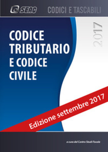 Codice tributario e codice civile. Settembre 2017