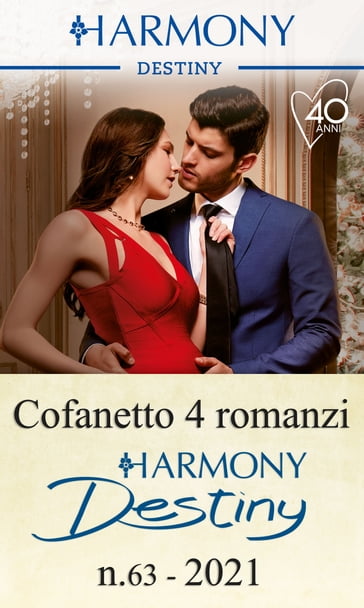 Cofanetto 4 Harmony Destiny n.63/2021 - Yvonne Lindsay - Cat Schield - Karen Booth - Anna DePalo