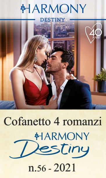 Cofanetto 4 Harmony Destiny n.56/2021 - Janice Maynard - Joss Wood - Naima Simone - Robyn Grady