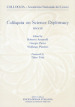 Colloquia on science diplomacy 2022