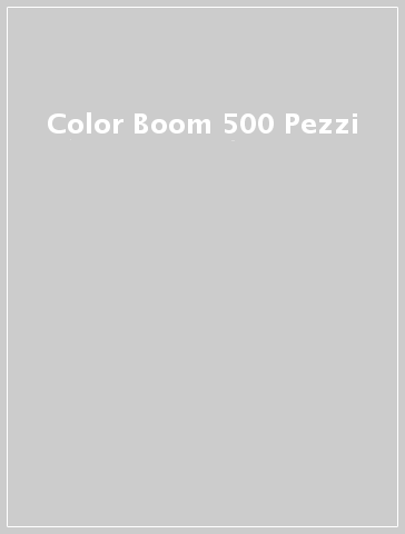 Color Boom 500 Pezzi