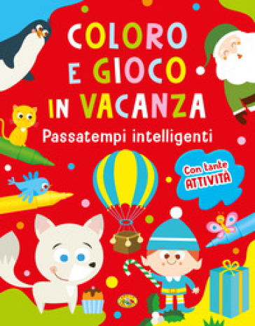 Coloro e gioco in vacanza. Passatempi intelligenti