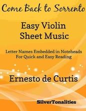 Come Back to Sorrento Easy Violin Sheet Music