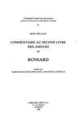 Commentaire au second livre des 