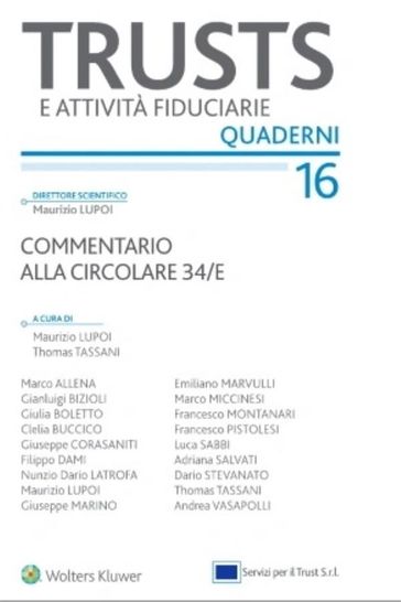 Commentario alla Circolare 34/E - Maurizio Lupoi