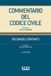 Commentario del Codice Civile - DEI SINGOLI CONTRATTI (artt. 1548-1654)
