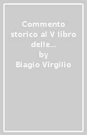 Commento storico al V libro delle «Storie» di Erodoto