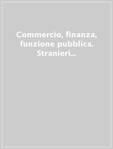 Commercio, finanza, funzione pubblica. Stranieri in Sicilia e in Sardegna nei secoli XIII-XV