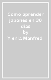 Como aprender japonés en 30 dias