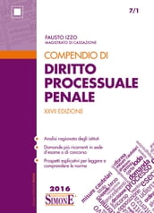 Compendio di Diritto Processuale Penale