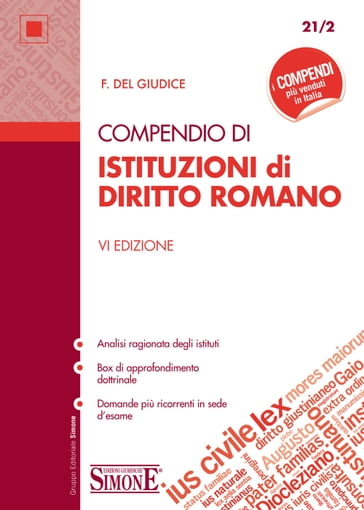 Compendio di Isitituzioni di Diritto Romano - Federico del Giudice