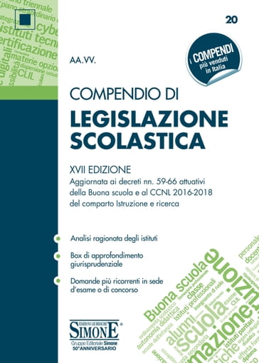 Compendio di Legislazione Scolastica - Redazioni Edizioni Simone
