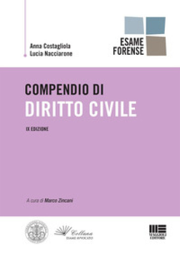 Compendio di diritto civile - Anna Costagliola - Lucia Nacciarone