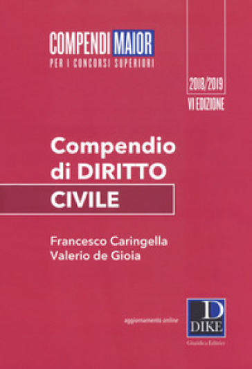 Compendio di diritto civile - Francesco Caringella - Valerio De Gioia