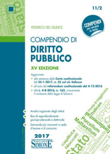 Compendio di diritto pubblico - Federico Del Giudice