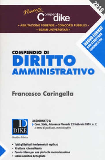 Compendio di diritto amministrativo - Francesco Caringella