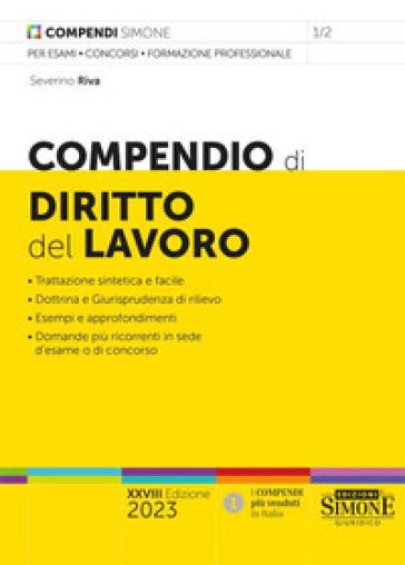 Compendio di diritto del lavoro - Severino Riva