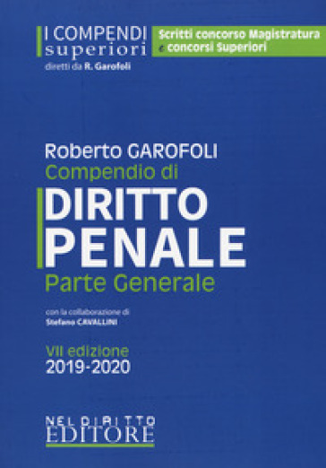 Compendio di diritto penale. Parte generale - Roberto Garofoli