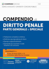 Compendio di diritto penale. Parte generale e speciale