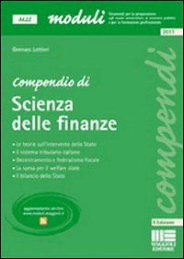 Compendio di scienza delle finanze - Gennaro Lettieri