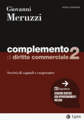 Complemento di diritto commerciale. Con digitabook. Vol. 2: Società di capitali e cooperative