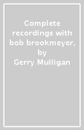 Complete recordings with bob brookmeyer,