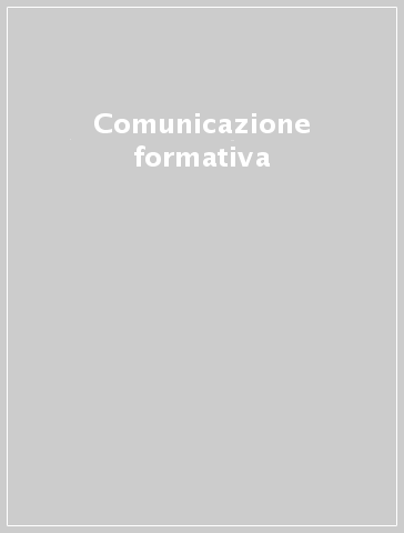 Comunicazione formativa