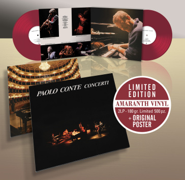 Concerti (180 gr. vinile rosso amaranto - Paolo Conte