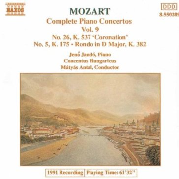 Concerti x pf vol. 9 (integrale): c - Wolfgang Amadeus Mozart