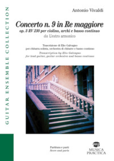 Concerto n. 9 in Re maggiore op.3 RV230. Partitura - Antonio Vivaldi