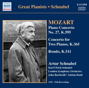 Concerto per pianoforte n.27 k 595, - Wolfgang Amadeus Mozart