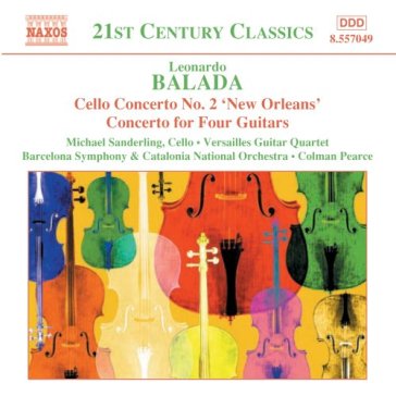 Concerto per violoncello, concerto - Leonardo Balada
