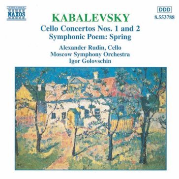 Concerto x vlc n.1 op.49, n. 2 op77 - Kabalevsky Dmitry Bo