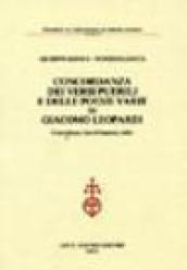 Concordanza dei «Versi puerili» e delle poesie varie di Giacomo Leopardi. Concordanza, lista di frequenza, indici