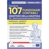 Concorso 107 Funzionari contabili - Ministero della Giustizia - DAP - Dipartimento Amministrazione Penitenziaria