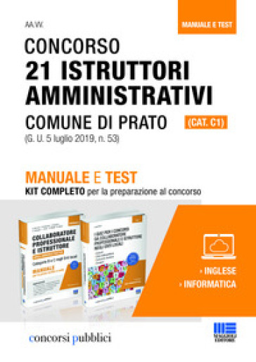 Concorso 21 istruttori amministrativi (cat. c1) Comune di Prato - Luigi Oliveri