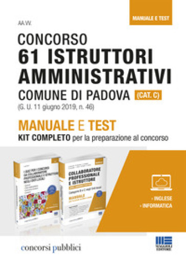 Concorso 61 Istruttori amministrativi comune di Padova - Luigi Oliveri | Manisteemra.org