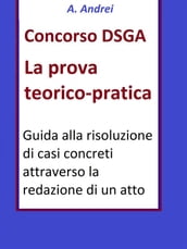 Concorso DSGA Prova Teorico Pratica